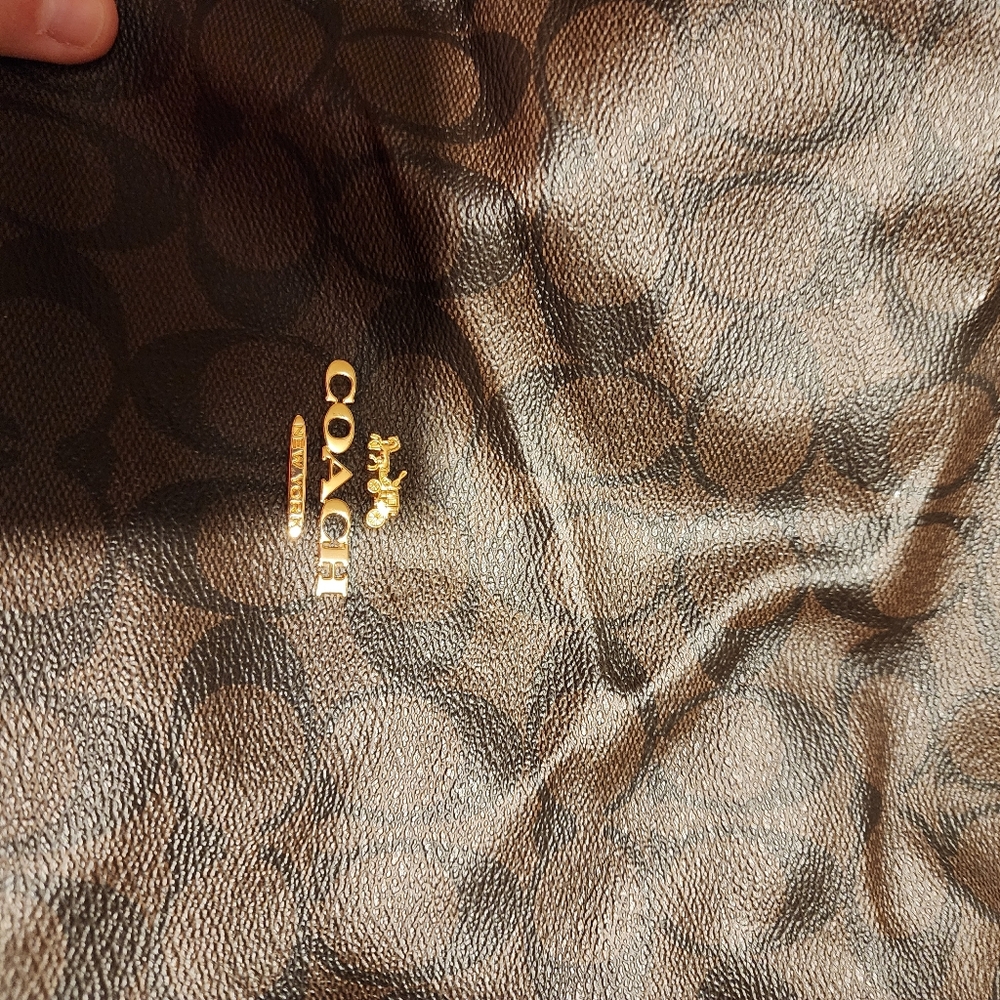 Coach Brown Luxurious Scarf